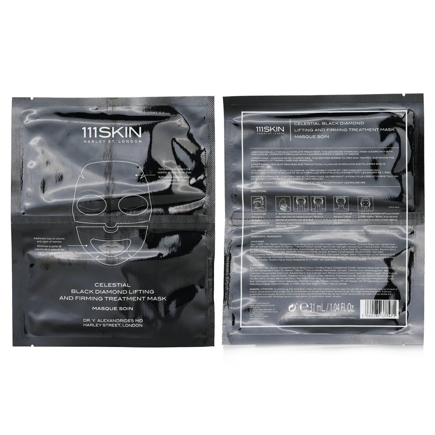 111Skin Celestial Black Diamond Lifting And Firming Treatment Mask  31ml/1.04oz