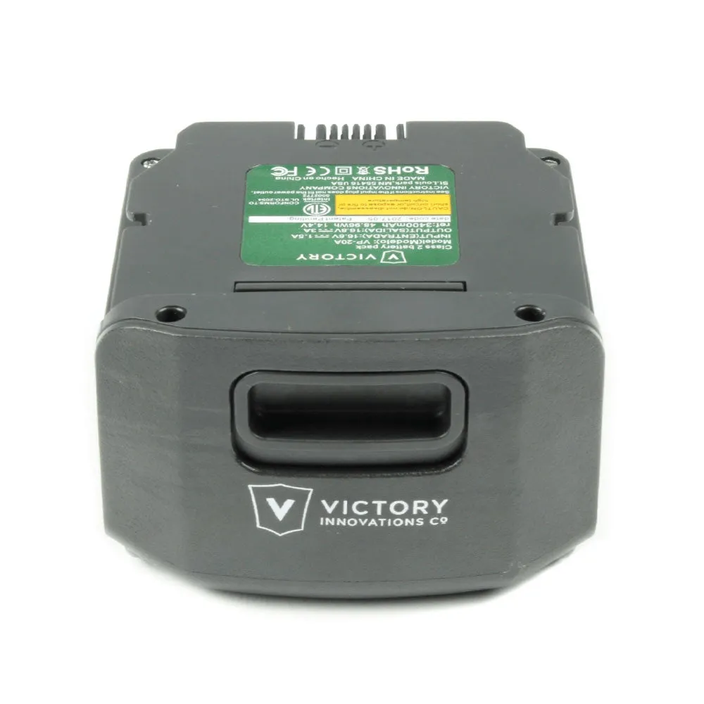 16.8V Lithium-Ion 2X Battery (#VP20B) for the Victory® Professional Cordless Electrostatic Sprayers - 6,800mAH
