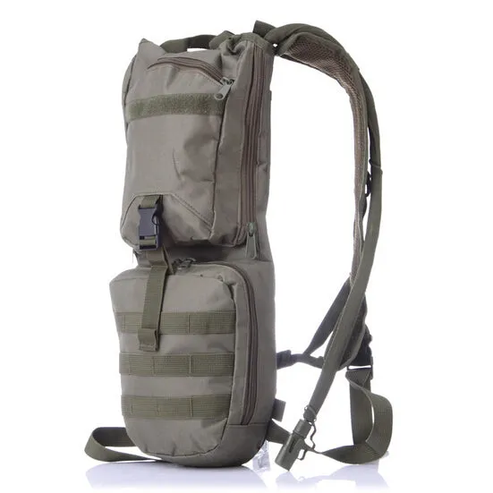3L Water Bag Military Tactical Hydration Backpack Sports Cycling Hiking Climbing Travel Mini Bicycle Backpacks Camping Sets CS