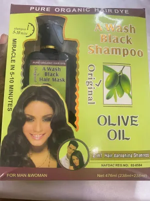 A Wash Black Shampoo & Mask