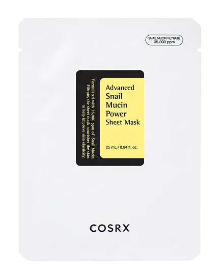Advanced Snail Mucin Power Sheet Mask Bundle (10pcs)
