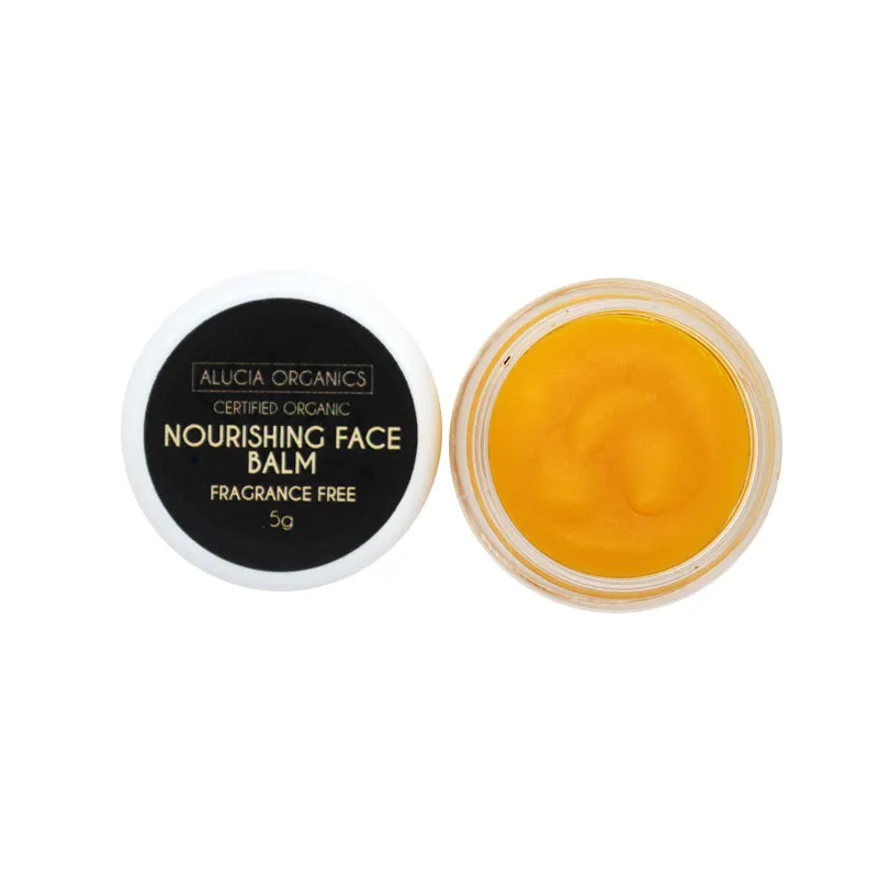 Alucia Organics Certified Organic Nourishing Face Balm Fragrance Free 5g SAMPLE