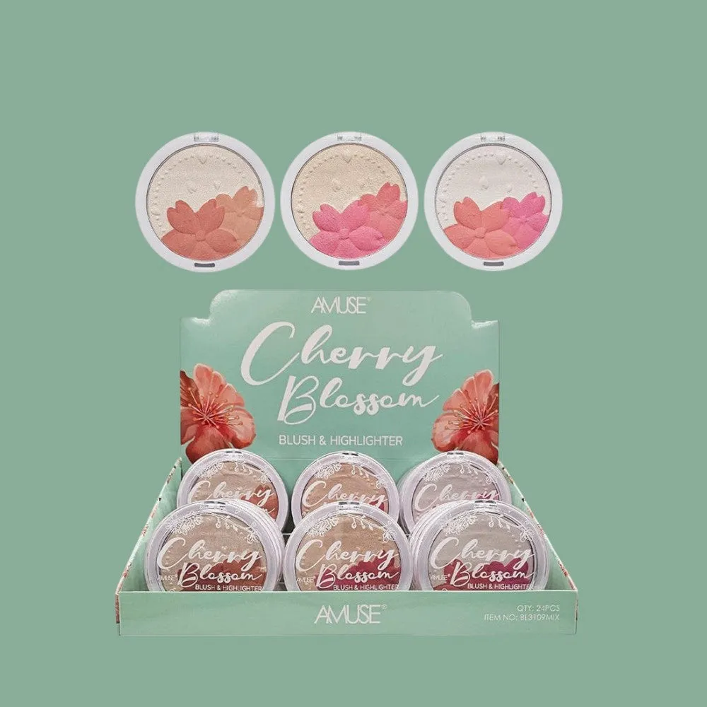 Amuse Cherry Blossom Blush & Highlighter