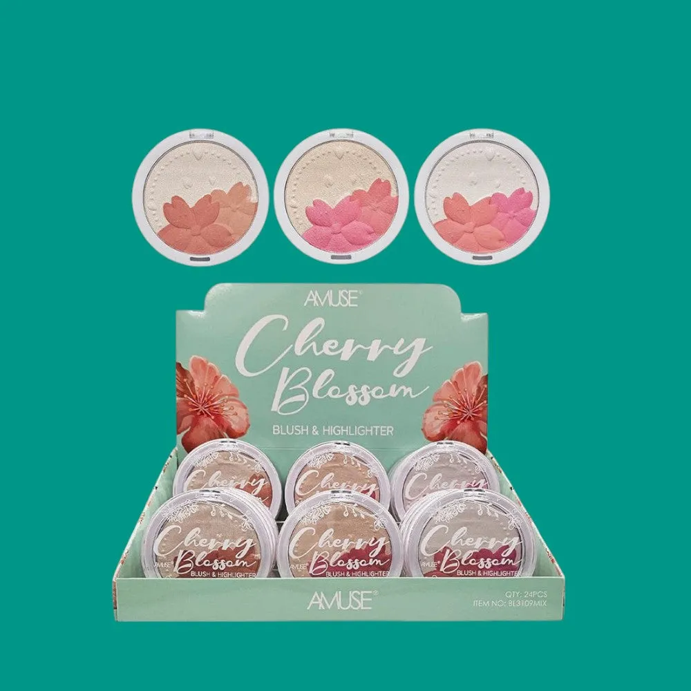 Amuse Cherry Blossom Blush & Highlighter