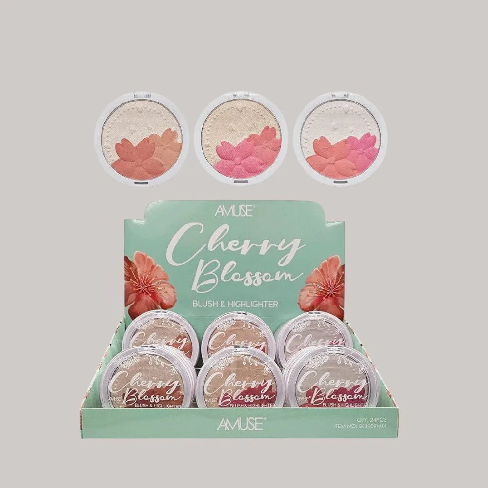 Amuse Cherry Blossom Blush & Highlighter