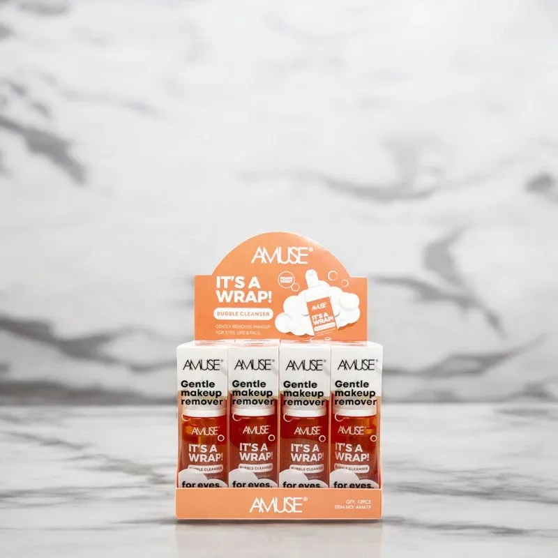 Amuse It's A Wrap Peach Bubble Cleanser
