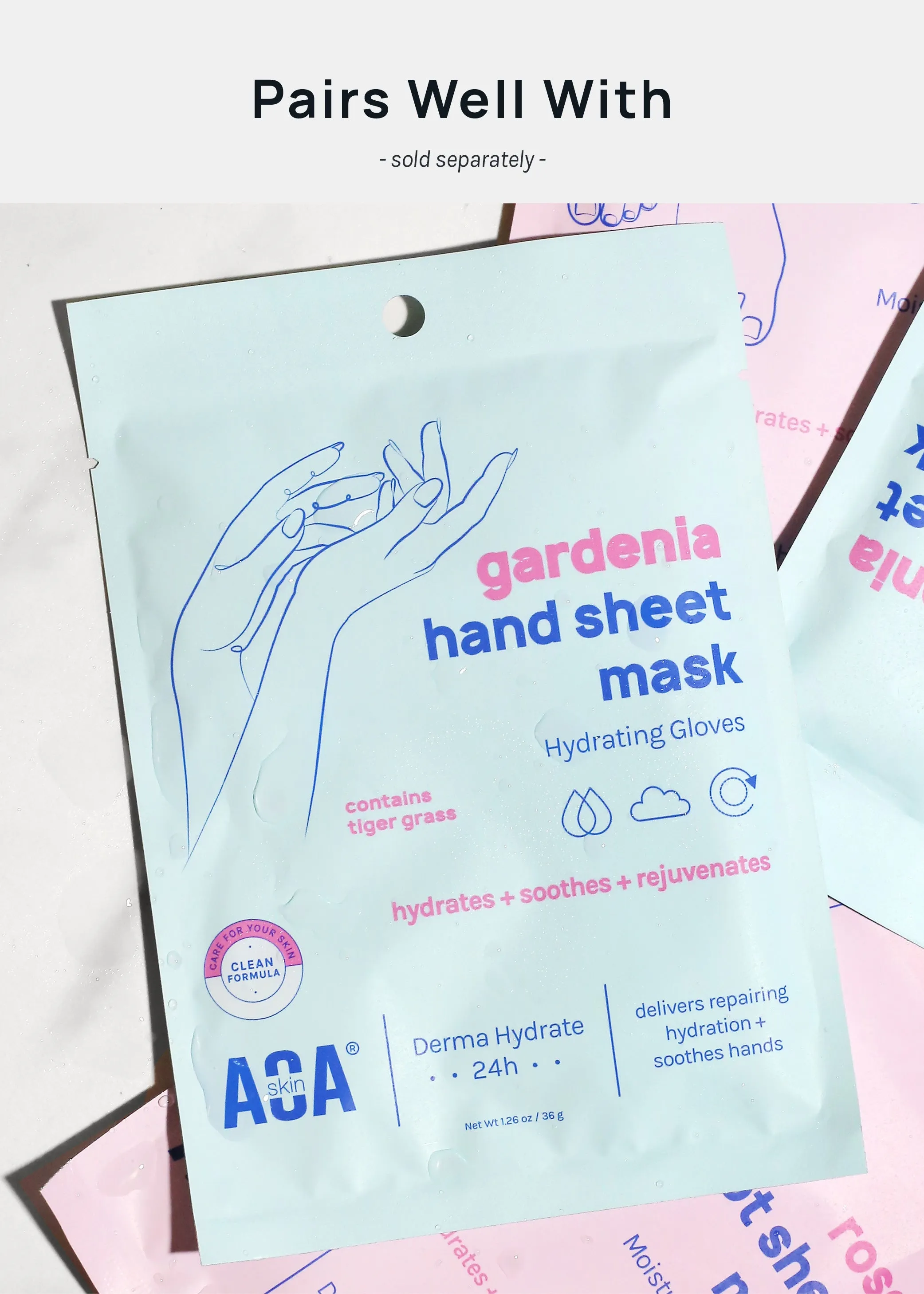 AOA Skin Rose Foot Sheet Mask