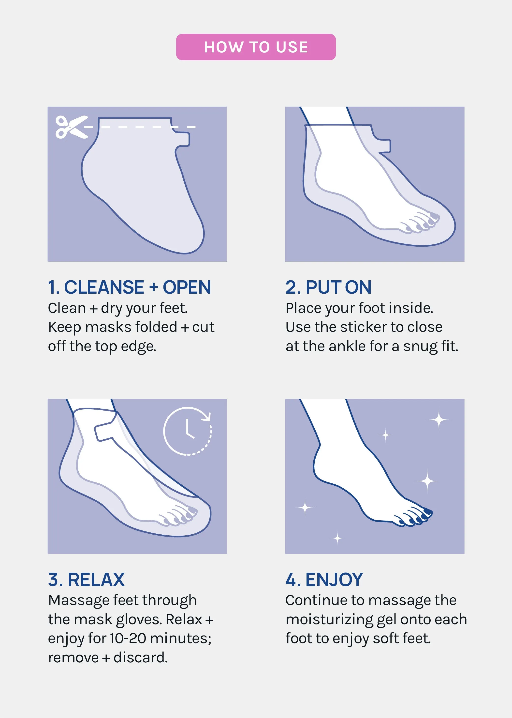AOA Skin Rose Foot Sheet Mask