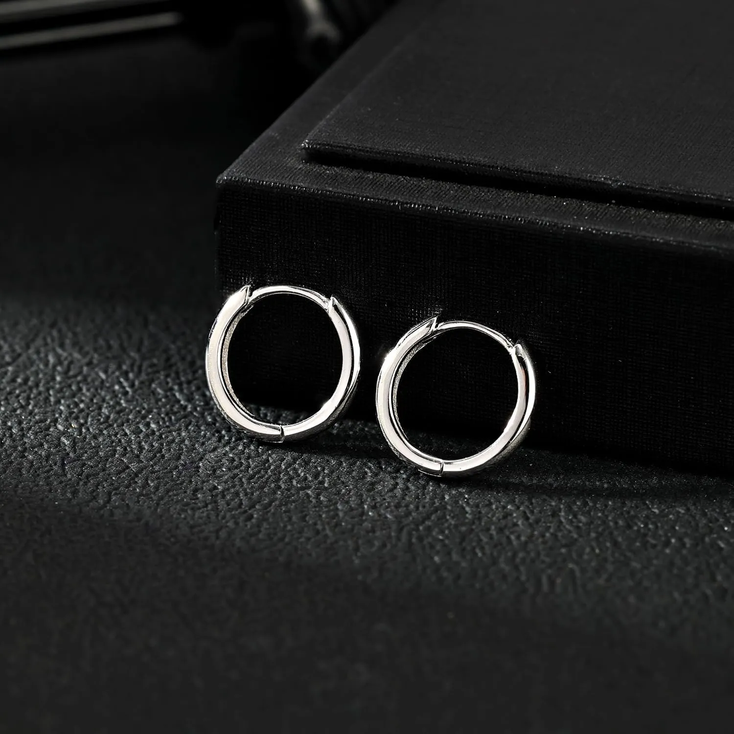 AoedeJ 925 Sterling Silver Hoop Earrings for Women Small Hoopsfor Second Hole Hoops Sterling Silver Huggie Earrings for Girls