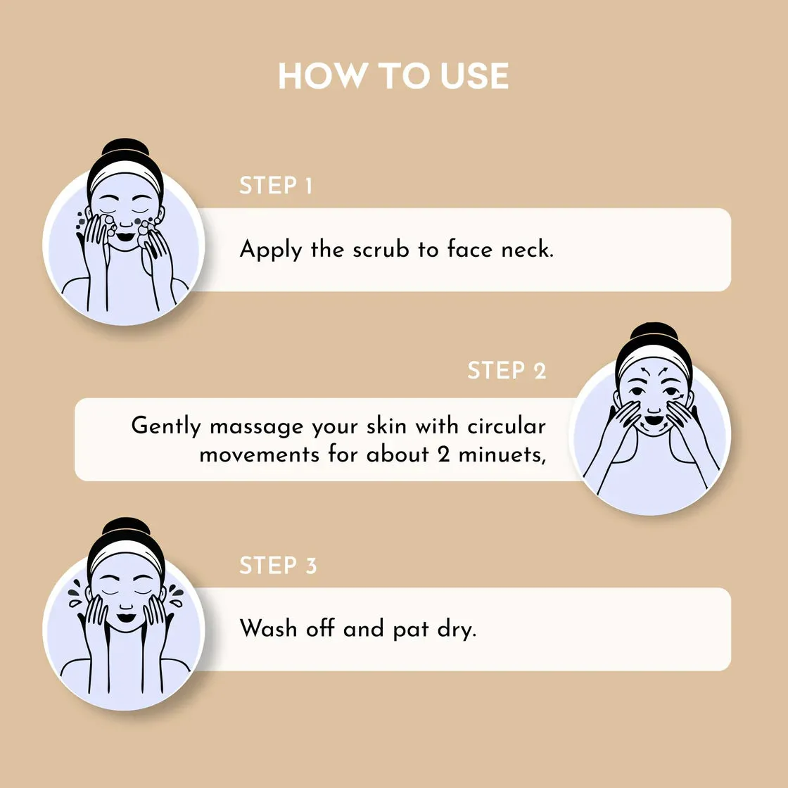 Arebian Oud Massage Cream with Scrub, Gel and Mask