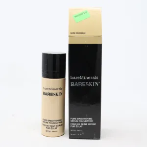 Bareminerals Bareskin Pure Brightening Serum Foundation  1oz/30ml New With Box