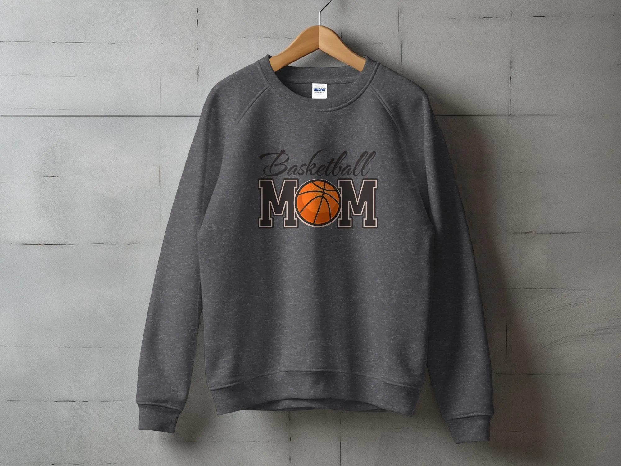 Basketball Mom T-Shirt, Sports Parent Supportive Tee, Casual Game Day Apparel, Mother's Hoops Fan Gift, Mother's Tank Top, Game Sweatshirt