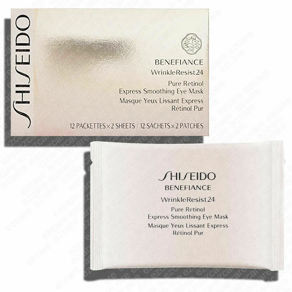 Benefiance WrinkleResist24 Pure Retinol Express Smoothing Eye Mask - 12 Count