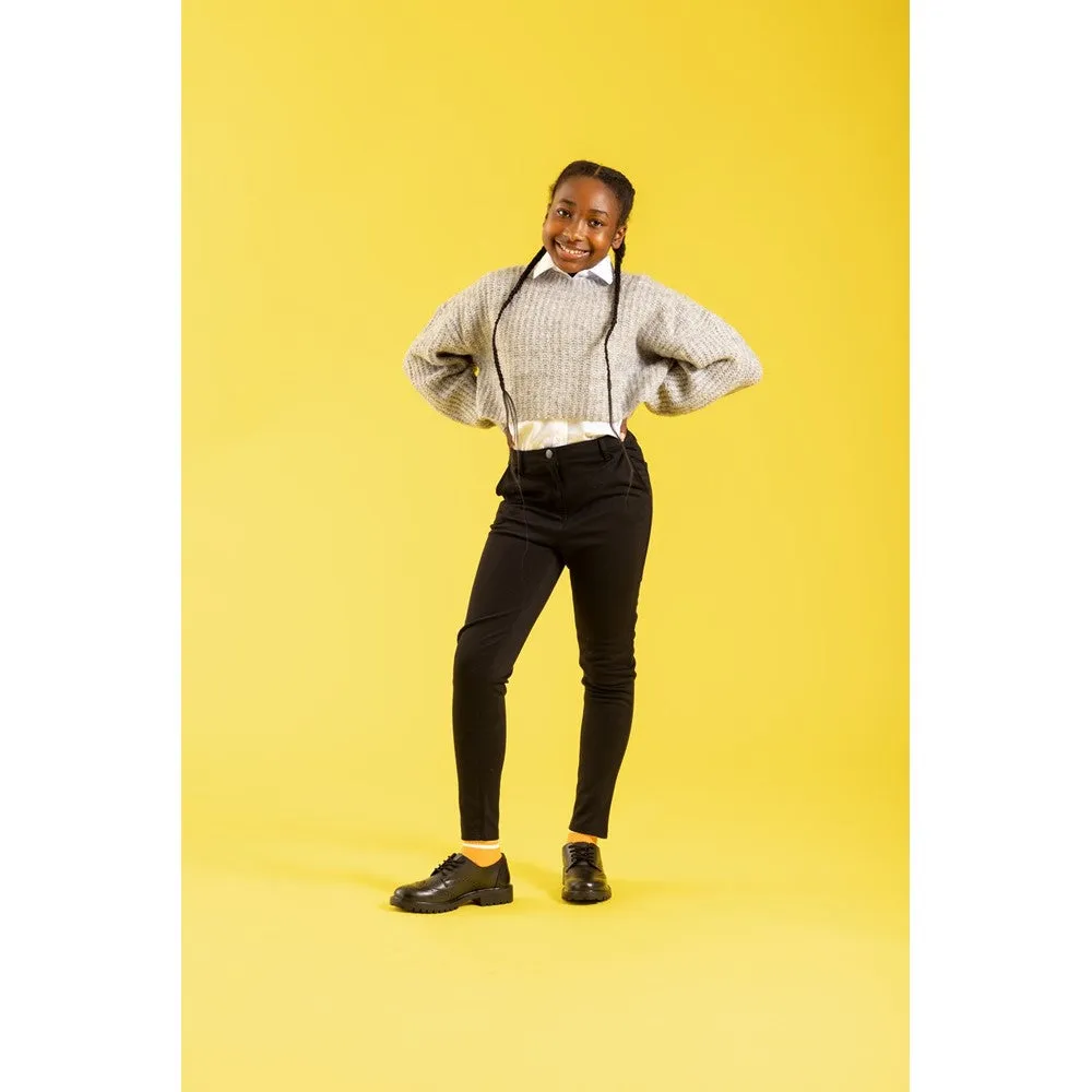 Black Athena Senior School Shoes