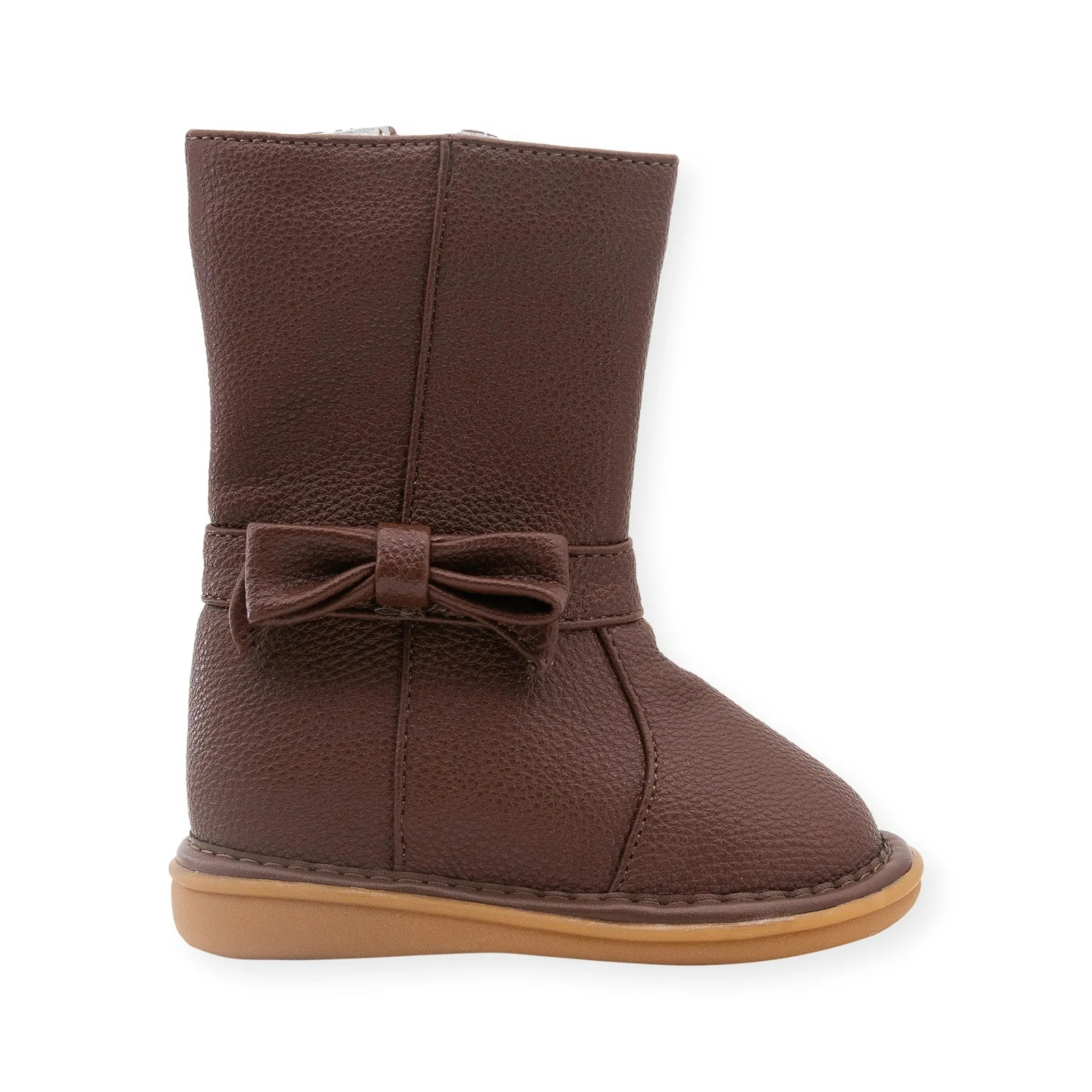 Bow Boot Brown | Size 3 & 4