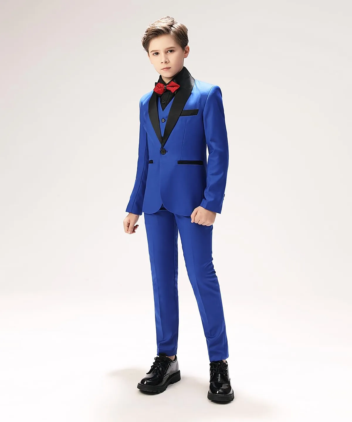 Boys Suits Slim Fit Tuxedos for Kids Ring Bearer Outfits Wedding Dresswear Suit for Boy Formal
