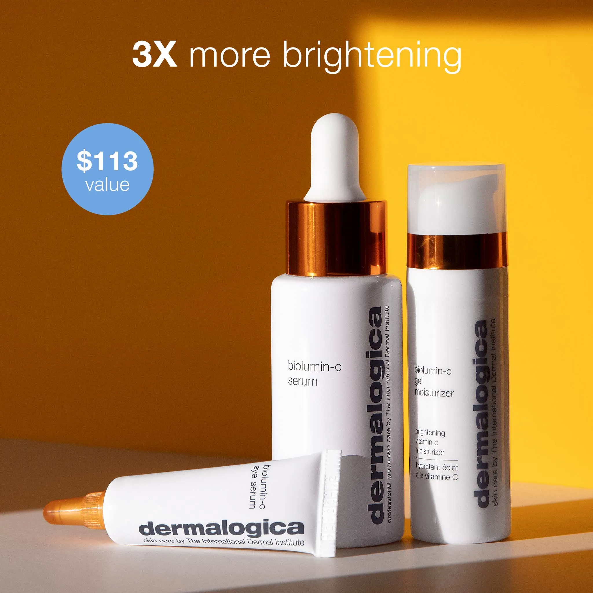 brightening biolumin-c trio kit