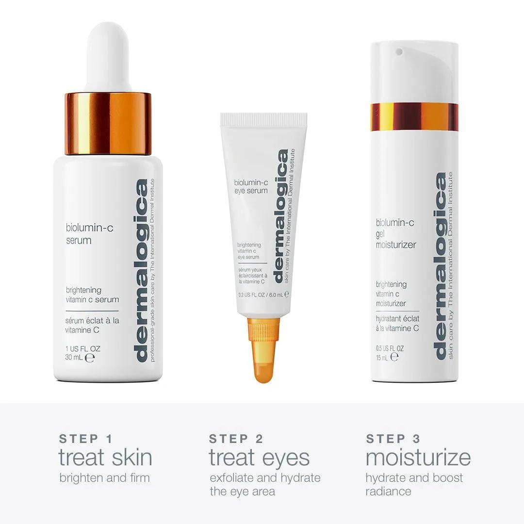 brightening biolumin-c trio kit