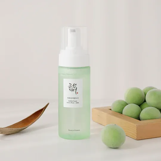 Bubble Toner : Green Plum   AHA