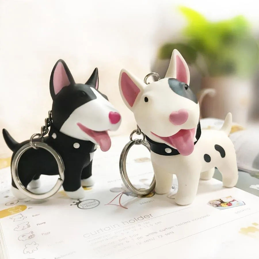 Bull Terrier Keychain