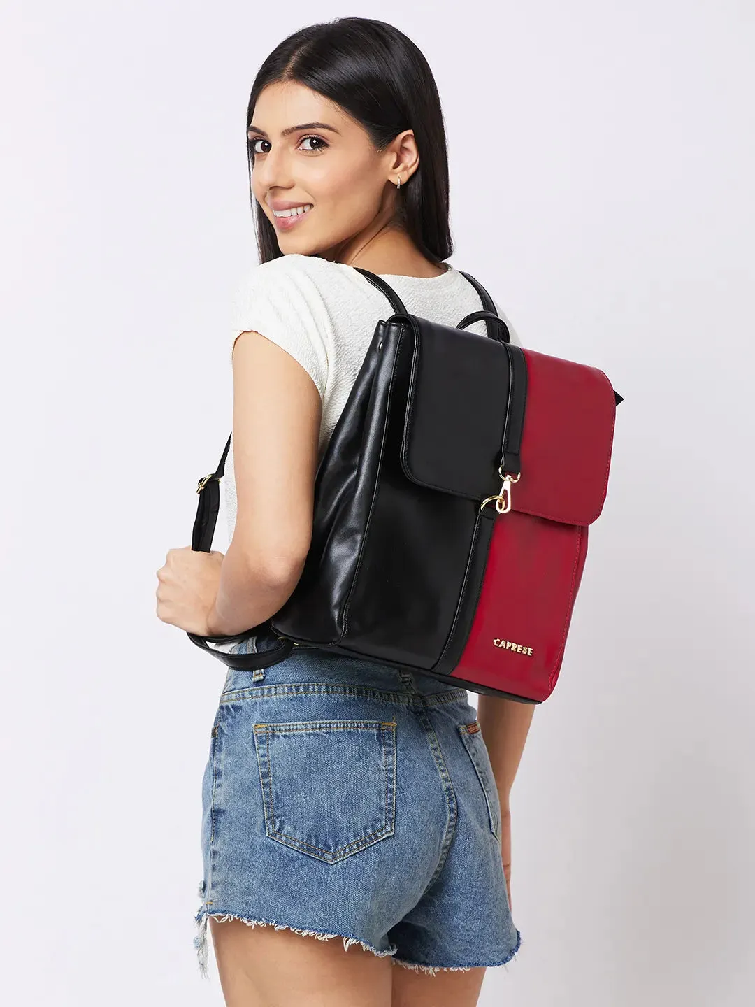 Caprese Lizzy Backpack Medium Black