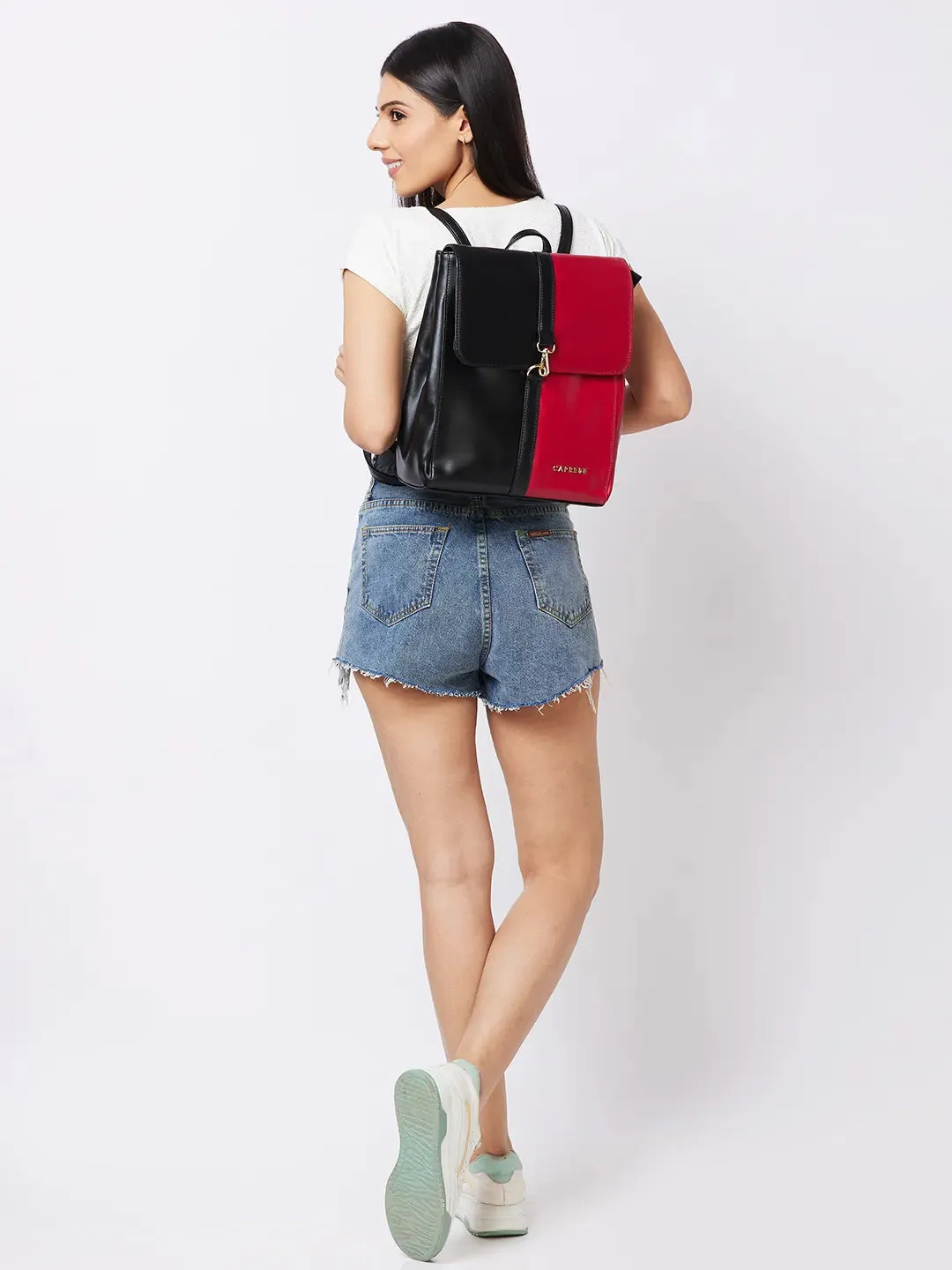 Caprese Lizzy Backpack Medium Black