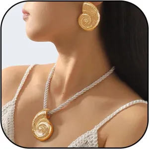 choice of all Beach Starfish Seashell Necklace Adjustable Chain Lightweight Jewelry for Women Summer Vacation Beach Vacation Essentials
