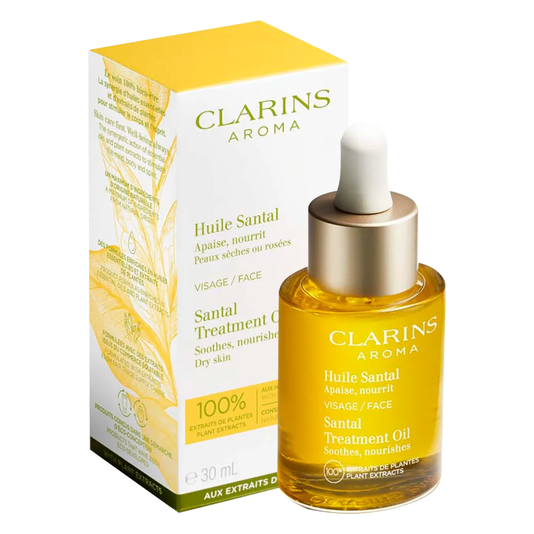 Clarins Santal Face Treatment Oil - Dry Skin