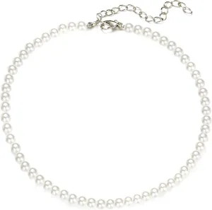 Classic Pearl Necklace for Women - White Pearl Necklace, Elegant Jewelry - Pearl Strands, Pearl Jewelry for Women