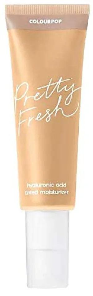 Colourpop Pretty Fresh Hyaluronic Acid Tinted Moisturizer. Hydrating, Oil Free, Lightweight Coverage, Evens Skintone. 1.45 Oz. Light 8N (Neutral Toned). 1 Pack.