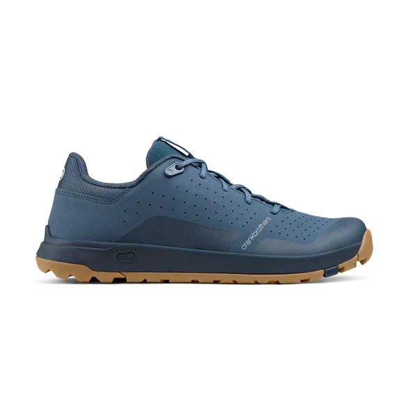 Crank Brothers Shoes Stamp Trail Lace Blue/Gum Flat
