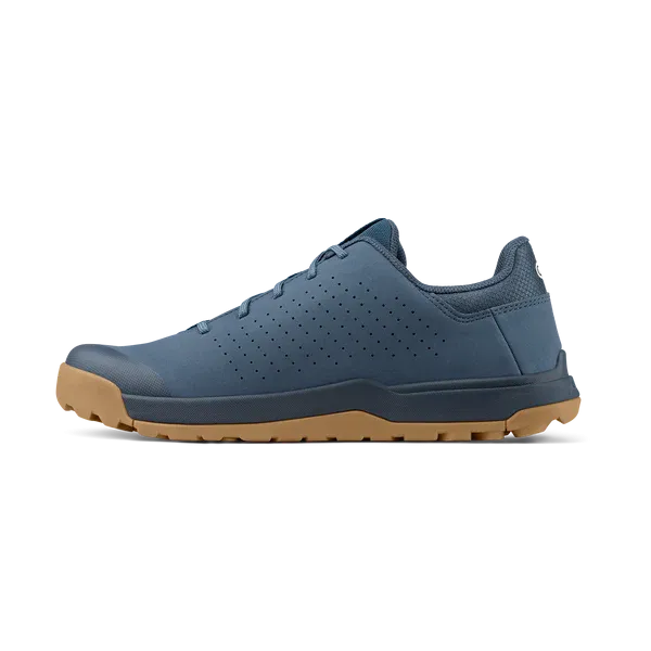 Crank Brothers Shoes Stamp Trail Lace Blue/Gum Flat