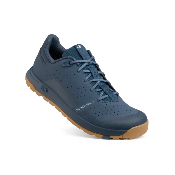 Crank Brothers Shoes Stamp Trail Lace Blue/Gum Flat