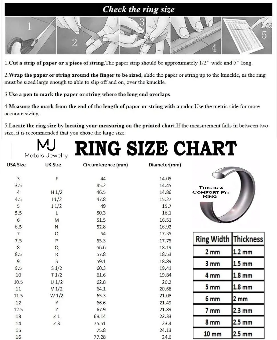 Custom Engraving Tungsten Carbide Classic Wedding Ring Polished 3mm to 10mm Band
