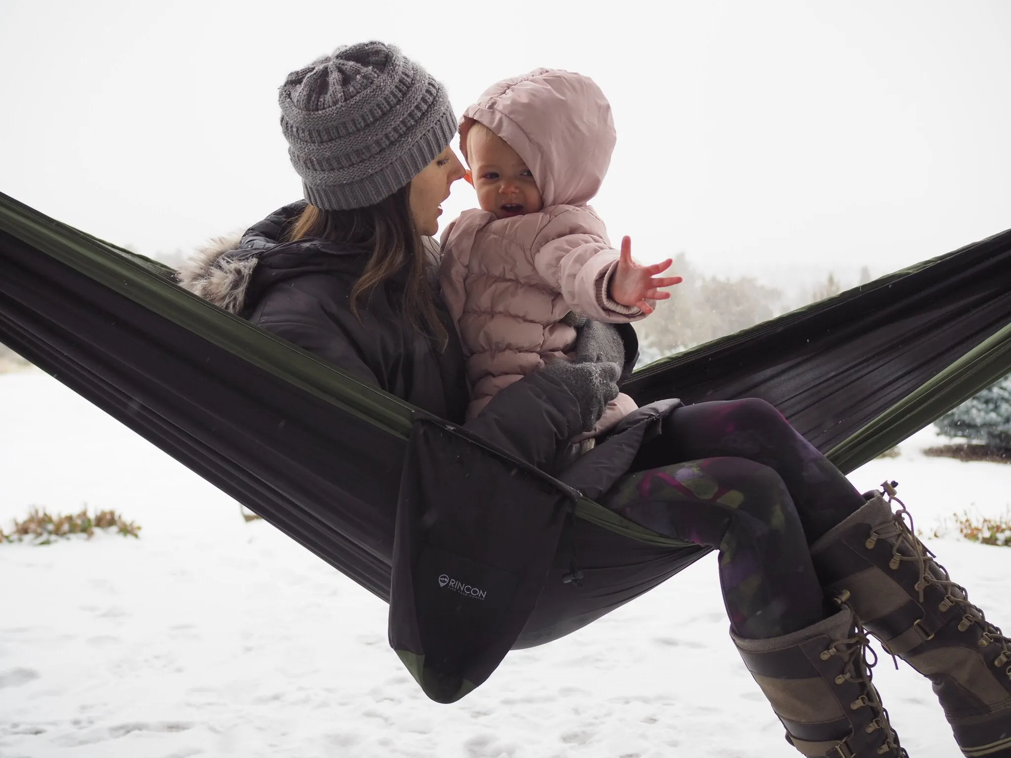 Dark Green Camping Hammock - Rincon Outdoor