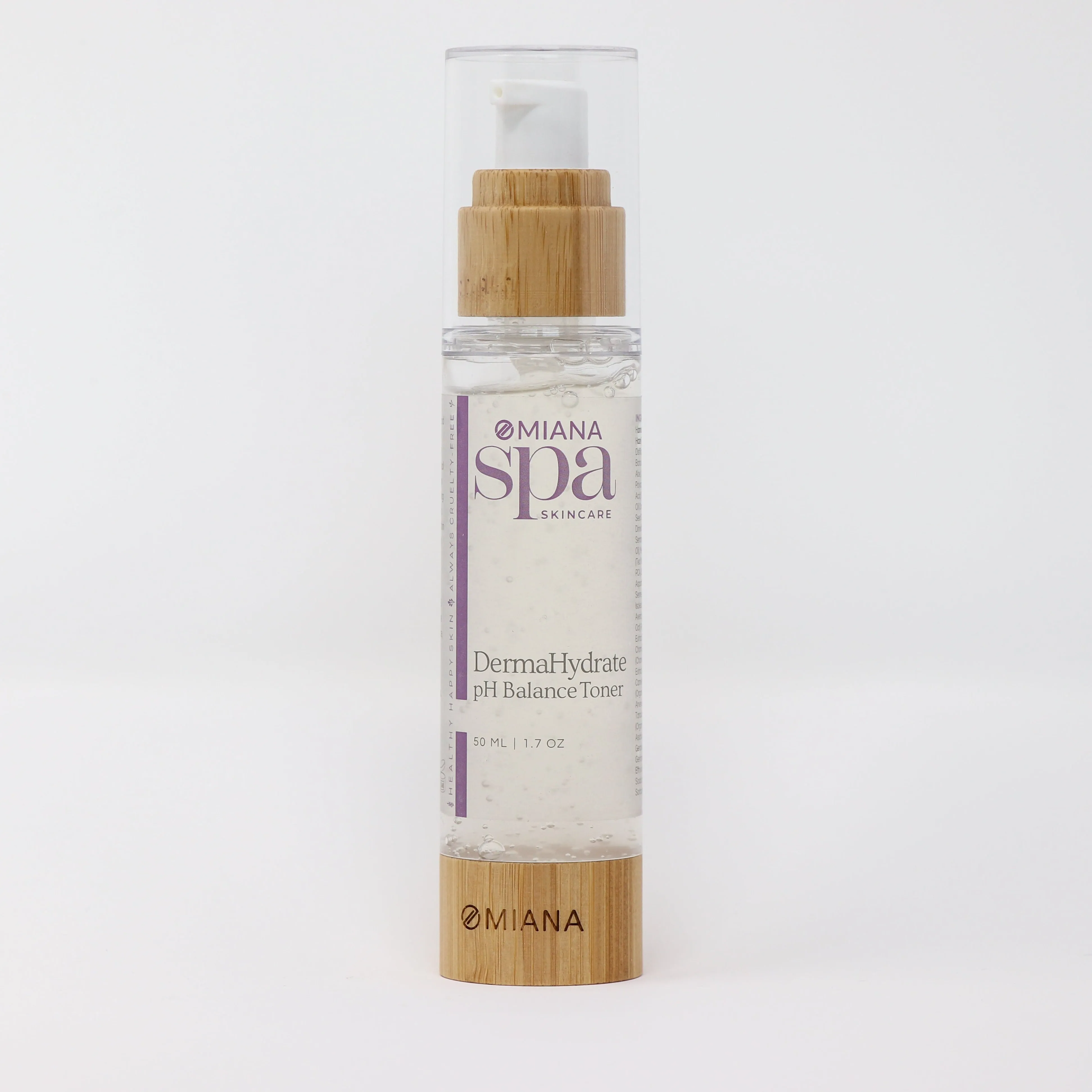 DermaHydrate pH Balance Toner - 100% Free From GMOs, Artificial Fragrances, & More!