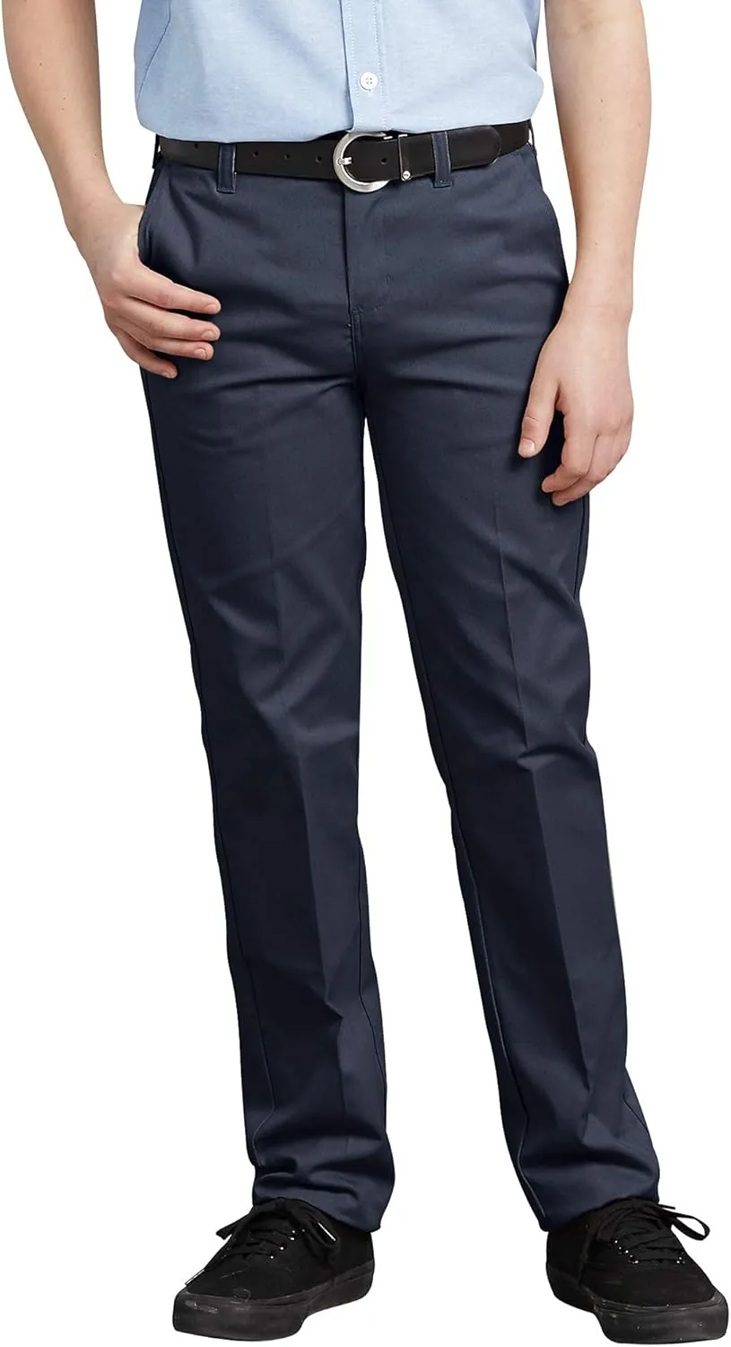 Dickies Boys' Little Flexwaist Slim Stretch Pant