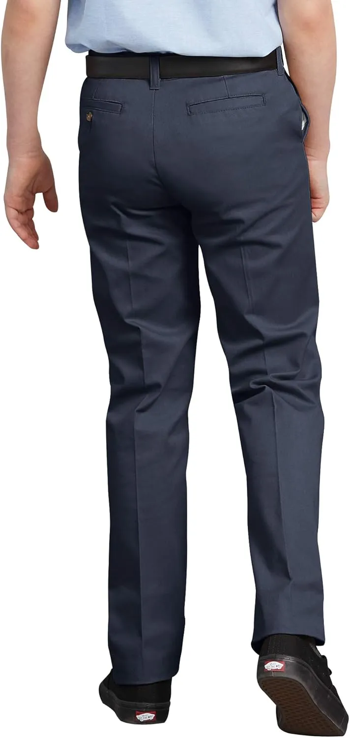 Dickies Boys' Little Flexwaist Slim Stretch Pant