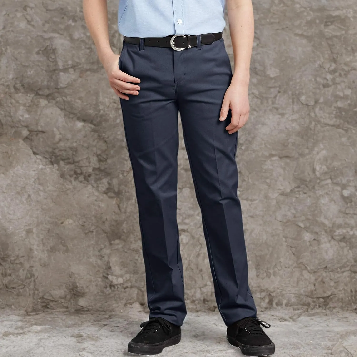 Dickies Boys' Little Flexwaist Slim Stretch Pant