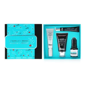 Dr. Brandt 25th Anniversary Kit: Microdermabrasion, Wrinkle Smoothing Cream, Pore Refiner Primer, No More Baggage - 4pcs