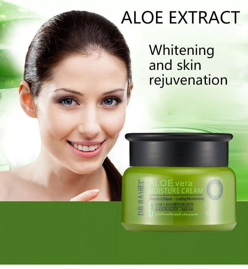 Dr.Rashel 3-In-1 Aloe Vera Moisture Cream Day/Night 50g
