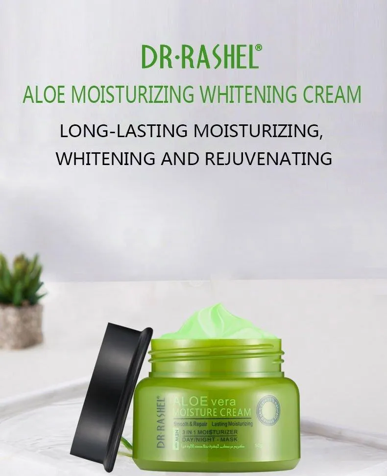 Dr.Rashel 3-In-1 Aloe Vera Moisture Cream Day/Night 50g