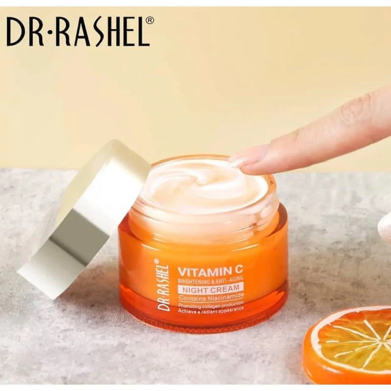 Dr.Rashel Vitamin C Brightening & Anti-Aging Night Cream - 50gm