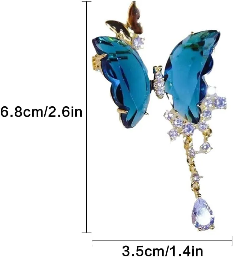 Elegant Floral Brooch Pins for Women - Stylish Personalized Design Rhinestone Lapel Pin Jewelry for Ladies Flower Sweater Scarf Coat Dress Brooches and Pins for Women