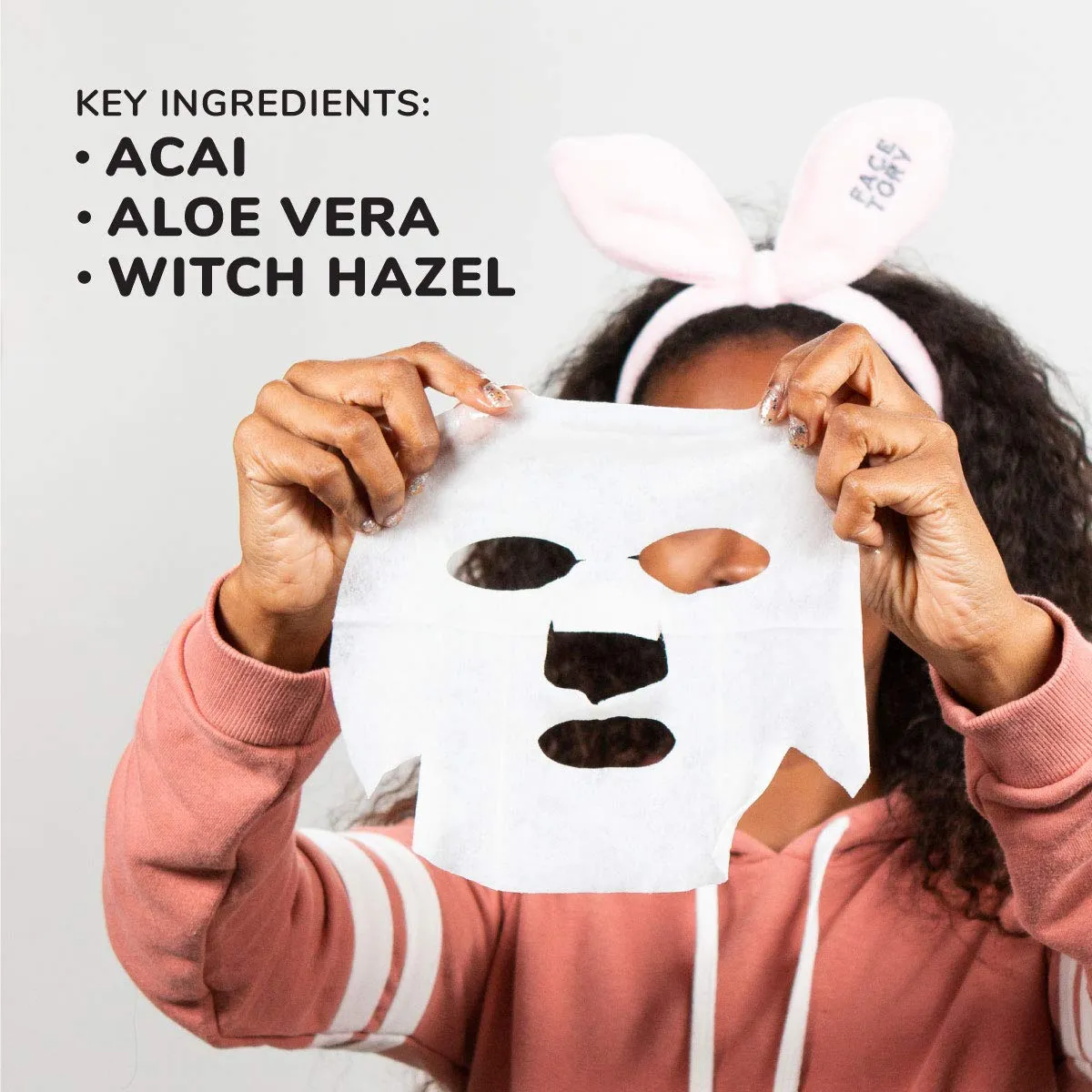 Everyday Acai Rejuvenating Mask With No Harsh Chemicals - Rejuvenating, Calming, and Balancing (Pack of 5)