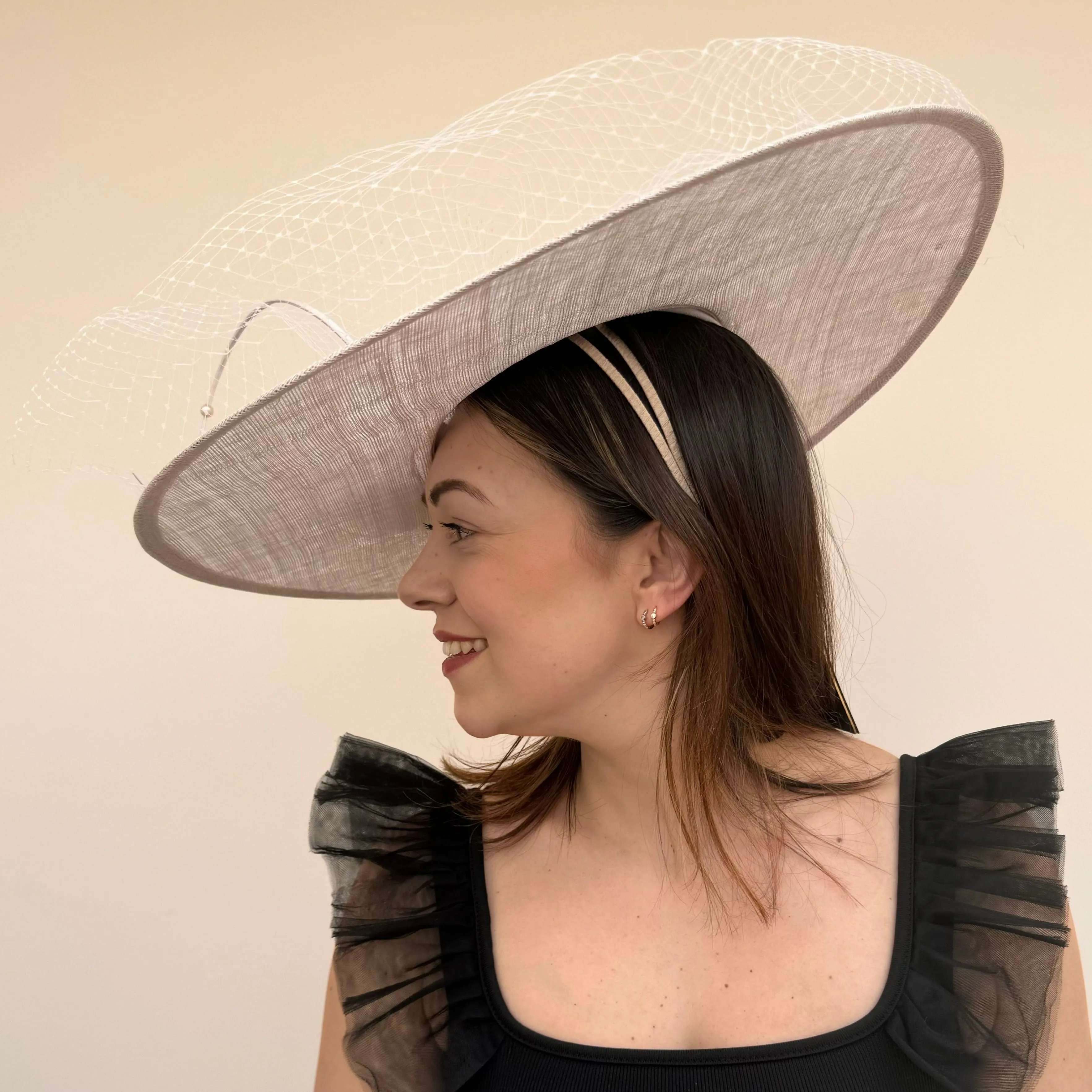 Failsworth 9508 Sinamay disc on Headband