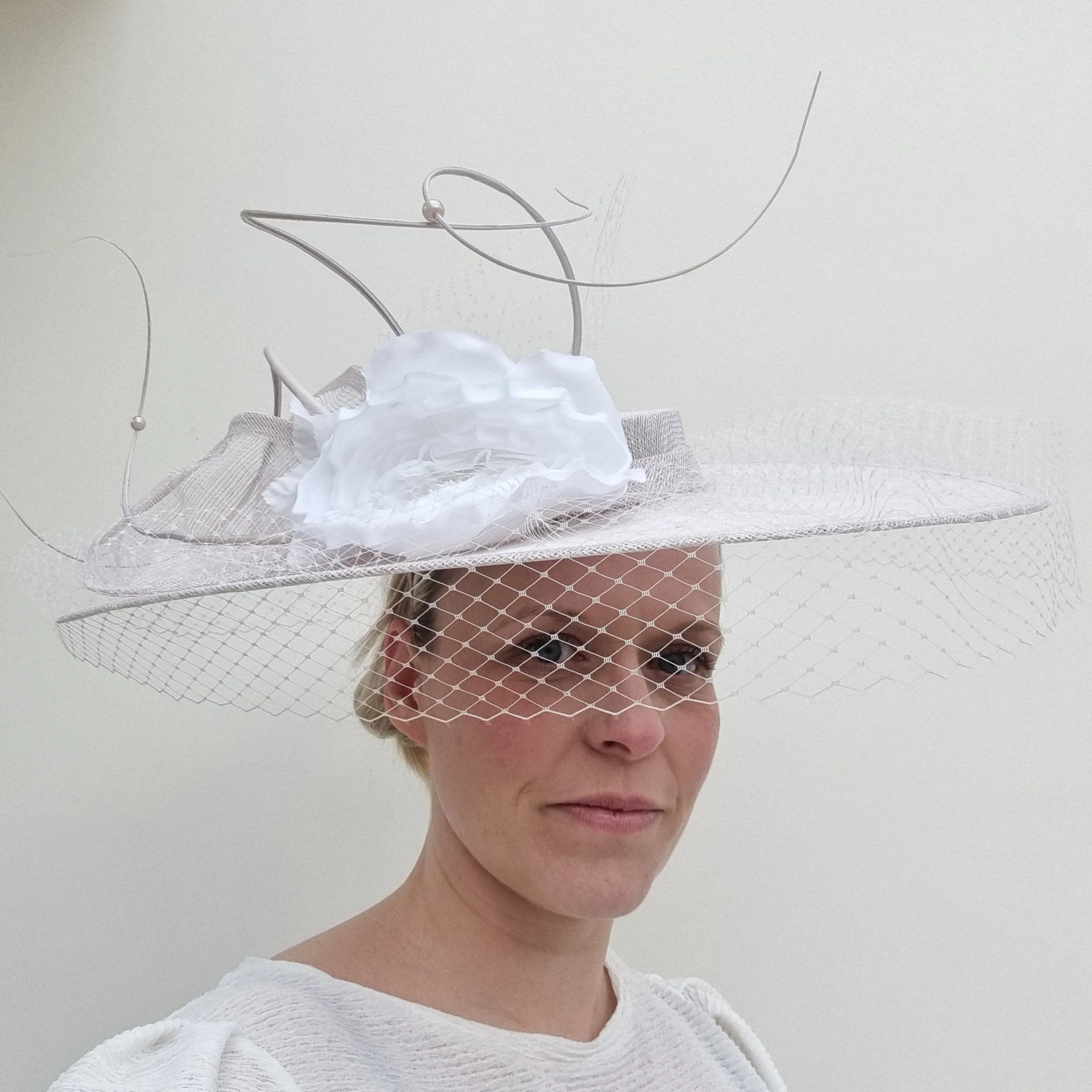 Failsworth 9508 Sinamay disc on Headband