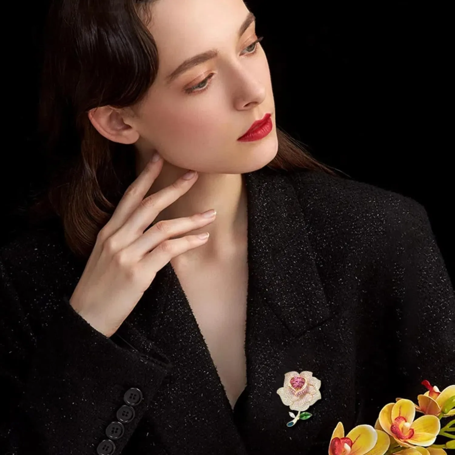 Fashion Brooches for Women Brooch, Butterfly Brooch, Suitable For Party And Daily Wear On Many Occasions