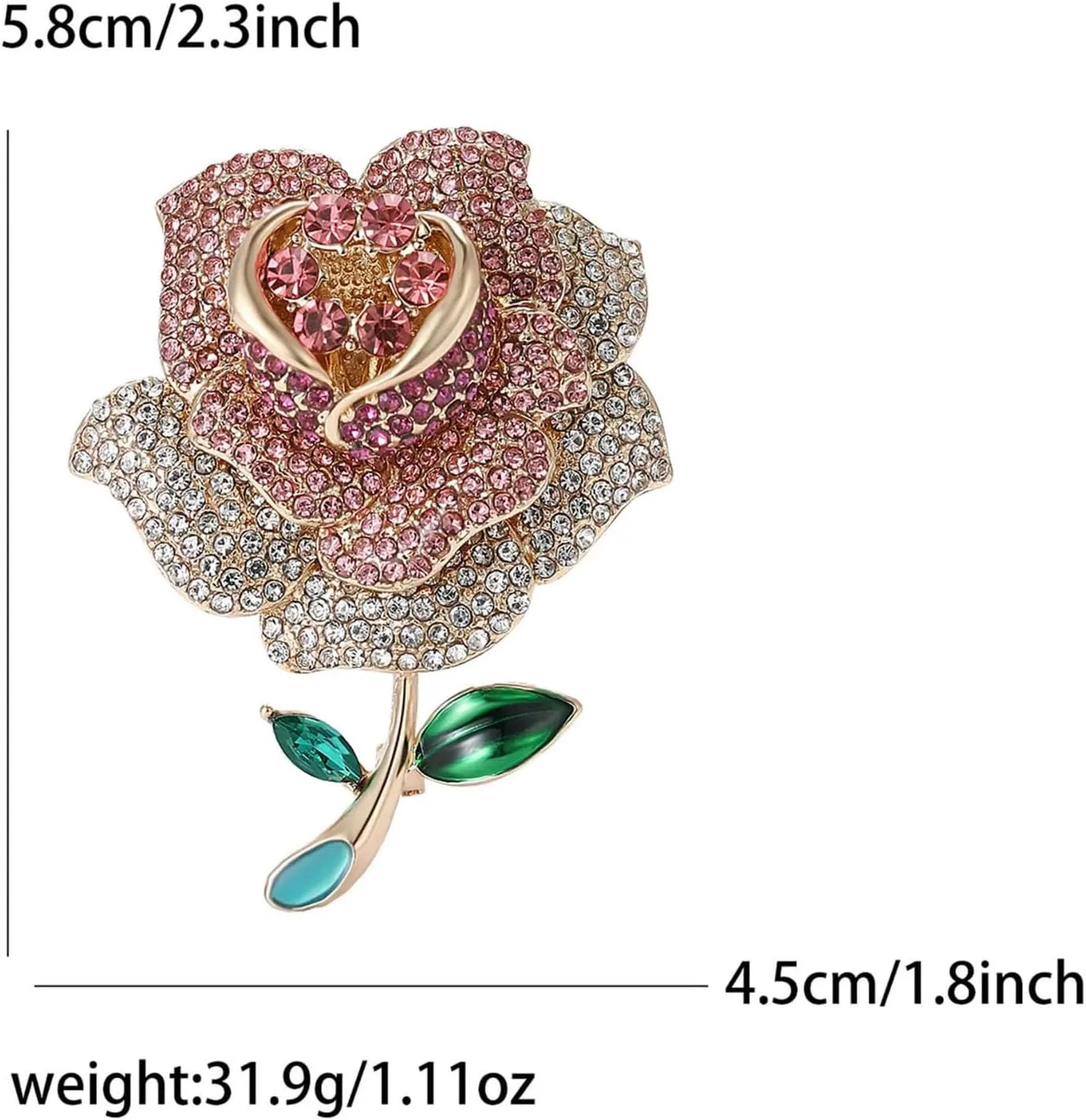 Fashion Brooches for Women Brooch, Butterfly Brooch, Suitable For Party And Daily Wear On Many Occasions