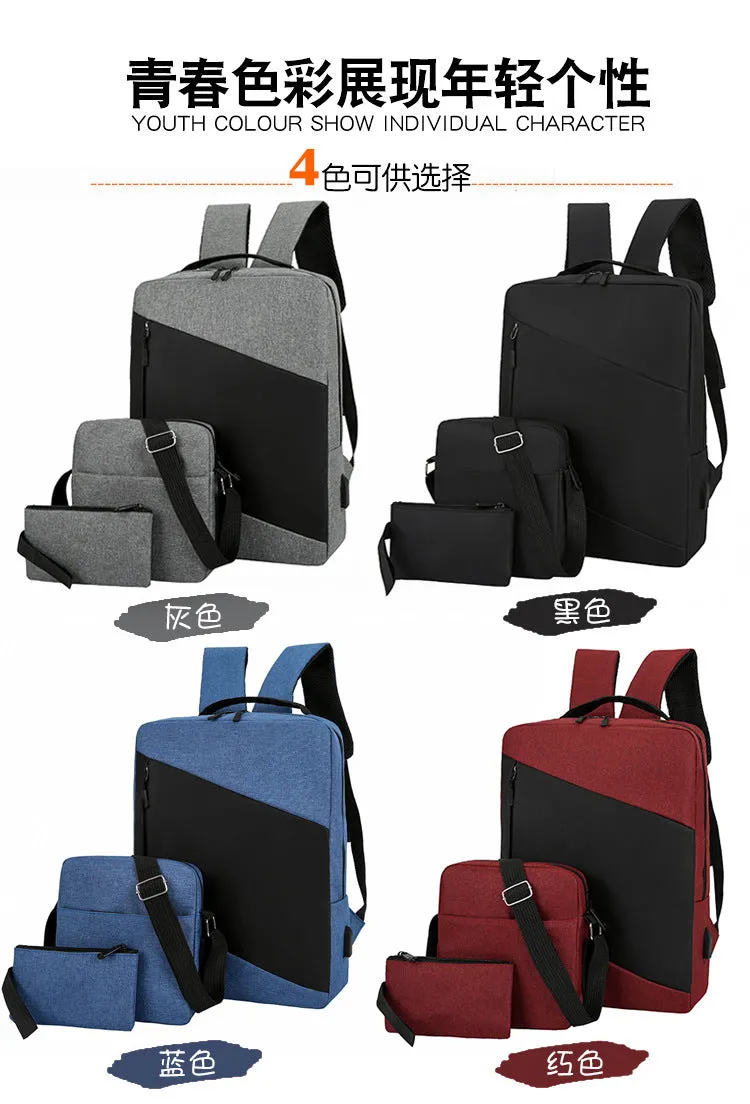 Fashionable Large Capacity Backpack with Nylon Material for men